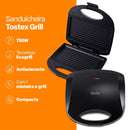 Sanduicheira Minigrill Gourmet com Chapa Dupla e Revestimento Antiaderente 220V 750W Multi - CE044