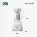 MONDIAL Liquidificador Turbo Power, Preto, 550W, 220V - L-99 FB