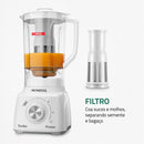 MONDIAL Liquidificador Turbo Power, Preto, 550W, 220V - L-99 FB