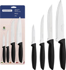 Tramontina JOGO FACAS INOX 4PC PLENUS PRE, Preto