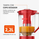 MONDIAL Liquidificador Turbo Power, Preto, 550W, 220V - L-99 FB