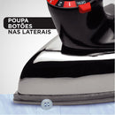 BLACK+DECKER Ferro de Passar Roupa a Seco VFA1110TM2 1100W Preto 110V