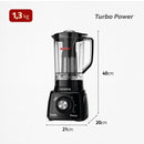 MONDIAL Liquidificador Turbo Power, Preto, 550W, 220V - L-99 FB